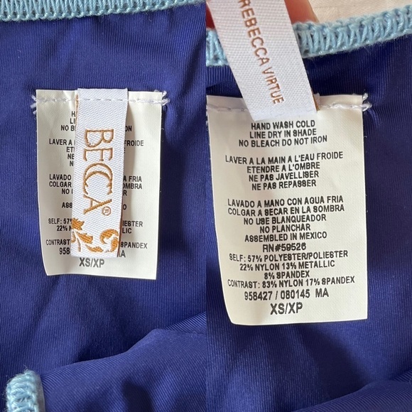 BECCA South Coast Adela Hipster Bikini Bottom in Starry Night Size XS NWOT - Picture 10 of 12